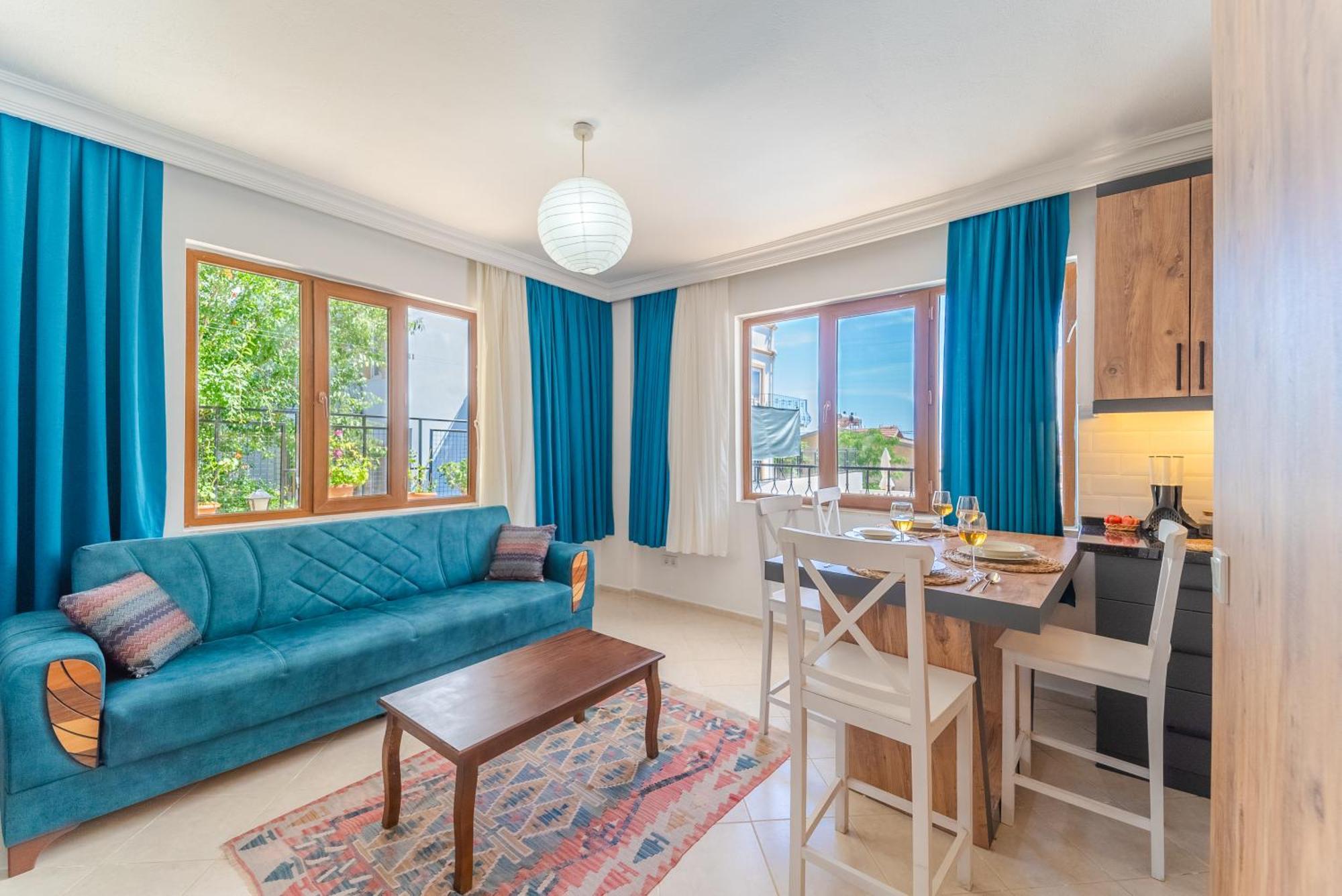 Pazar Apartments Kalkan Exteriör bild