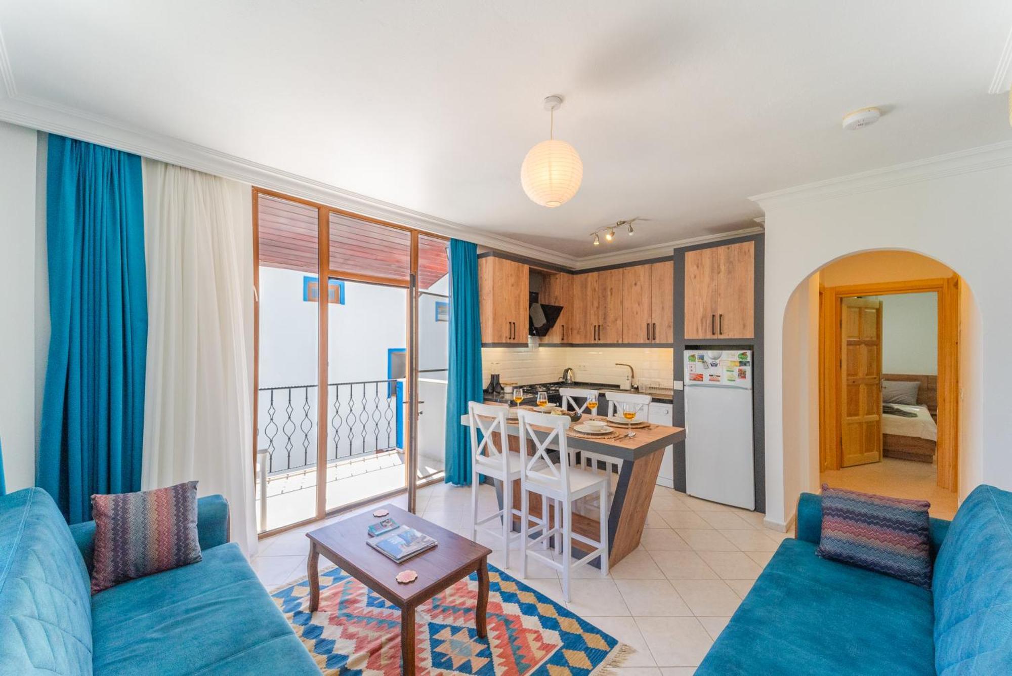 Pazar Apartments Kalkan Exteriör bild