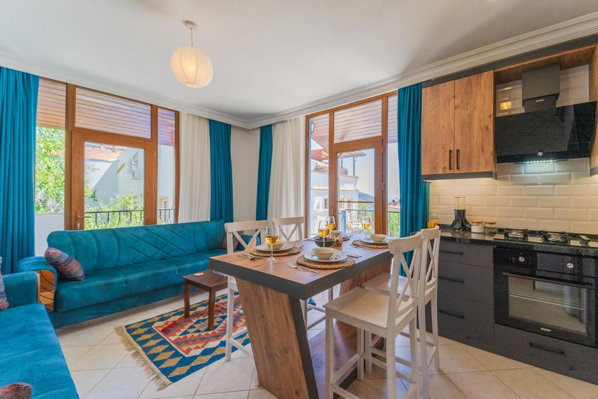 Pazar Apartments Kalkan Exteriör bild