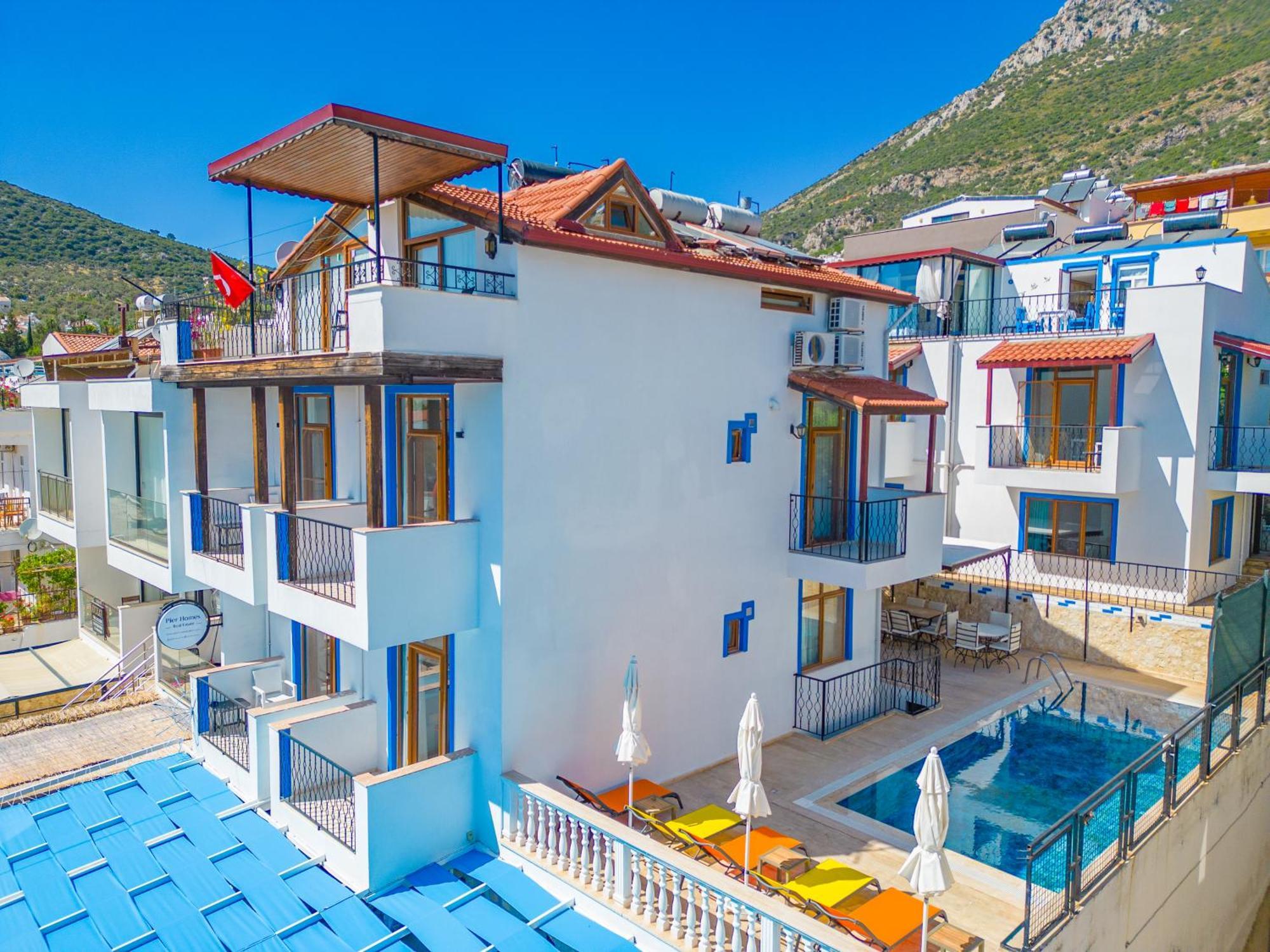 Pazar Apartments Kalkan Exteriör bild
