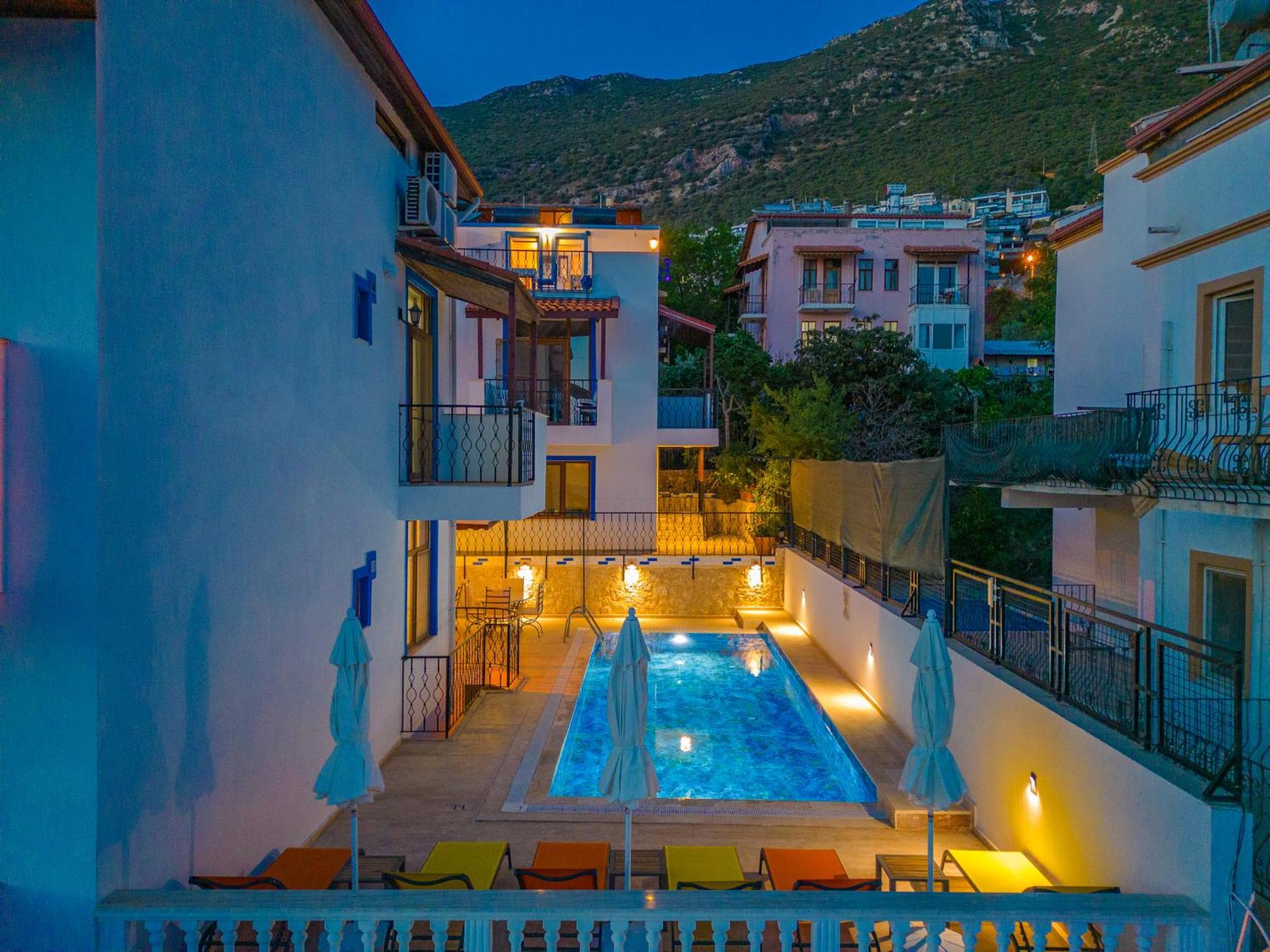 Pazar Apartments Kalkan Exteriör bild