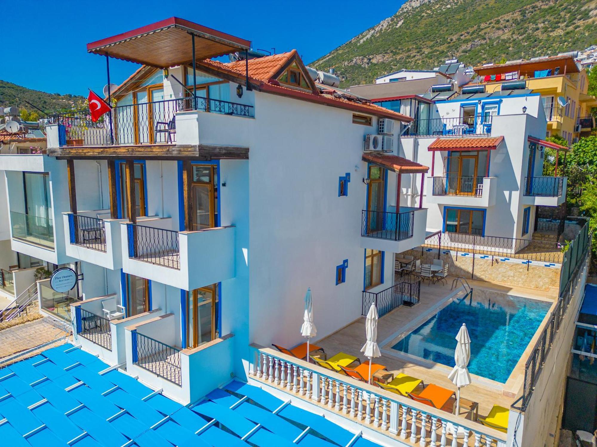 Pazar Apartments Kalkan Exteriör bild